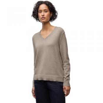 Street One Beau Beige Pull à Col V 34