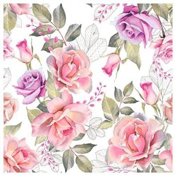 Papierserviette-Tablett Ambiente Josephine, 13 × 21 cm – Blumenprägung