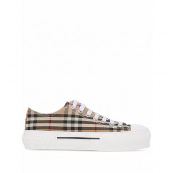 Burberry Everyday Beige Stylish Canvas Sneaker – Women, US 9