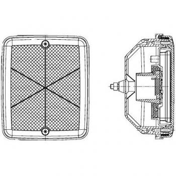Hella 2DA 013 236‑231 Bremslicht-Installationskit 24V