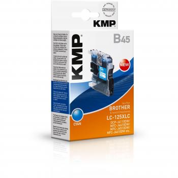 KMP B45 Tintenpatrone kompatibel zu Brother LC125XLC