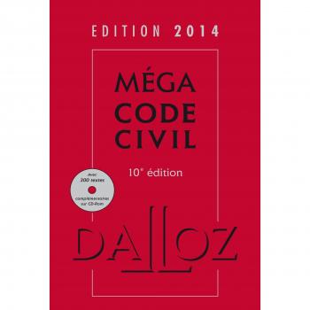 Méga Code civil 2014 avec cédérom
