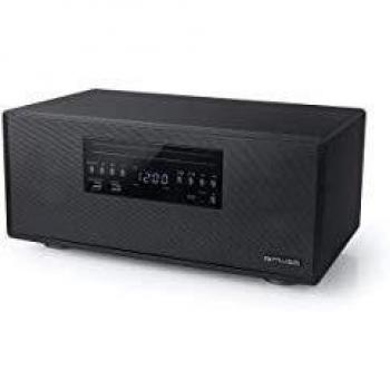 Système de chaîne hi-fi avec micro et connectivité USB/CD/FM