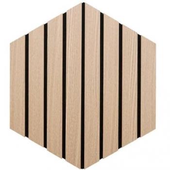 Pannelli MDF Colva 30x26 cm Set 3 – Effetto Legno Chiaro e Isolamento Acustico