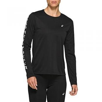 ASICS Katakana LS T-Shirt Performance Black XL Unisex-Adult