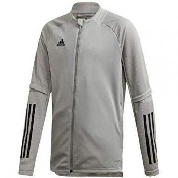 Adidas Kinder CON20 TR JKT Y, Grau/Schwarz, 116