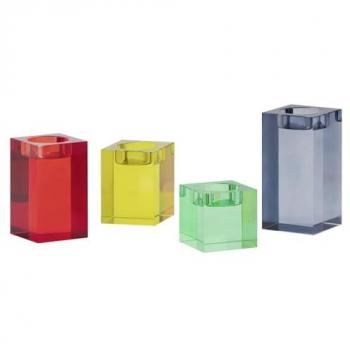 Ensemble Bougeoir Vela Quadruple – Couleurs Variées – Taille Standard