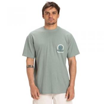 T-shirt Quiksilver Énergie Solaire vert