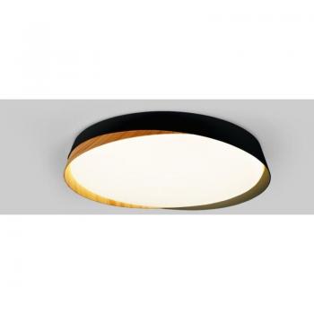 Plafoniera 24W LED con effetto legno Ø40 IP22
