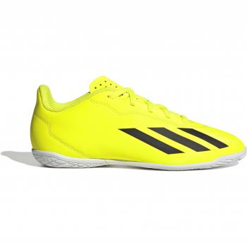 Chuteiras Adidas X Crazyfast Club J para Futsal Amarelas