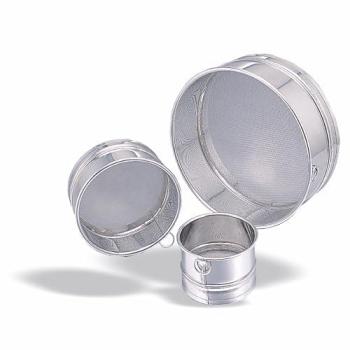 Tampon à farine inox, mailles de 0,71 mm, taille Ø 30‑35 cm – Pujadas
