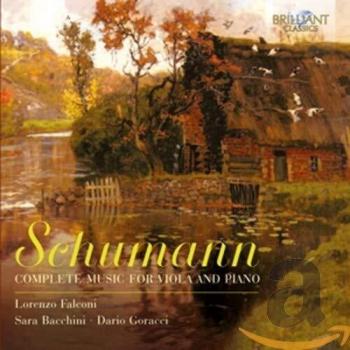 SCHUMANN: COMPLETE MUSIC FOR VIOLA AND PIANO NEW CD