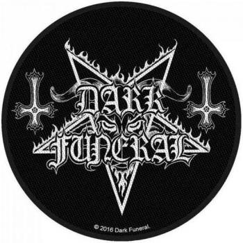 Patch Noir/Blanc Cercle Logo Dark Funeral