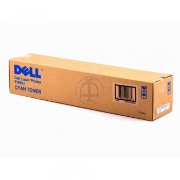 Dell 593-10051 5100cn Tonerkartusche cyan Standardkapazität 8.000 Seiten 1er-Pack