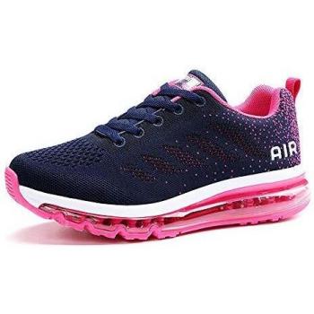 Men/Women Air‑Powered Multi‑Sport Training Sneakers – Blue Plum, 37