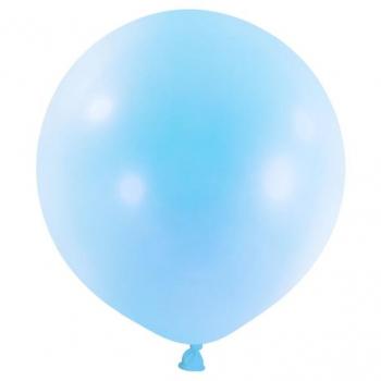 60 cm pastellblauer Latex-Dekorationsballon
