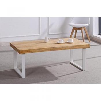 Table basse moderne chêne nordique