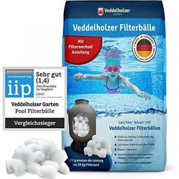 Sfere filtranti per piscina Veddelholzer utilizzabili su qualsiasi tipo di piscina