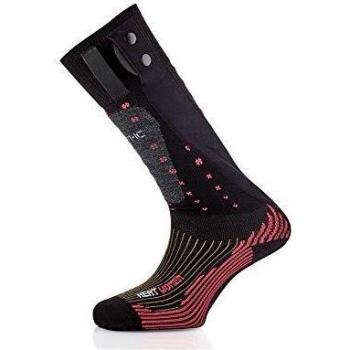 Therm-ic Power Heat V2 Heated Ski Socks for Women Black/Pink EU 41-42