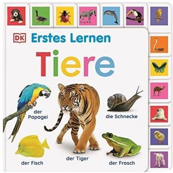 Erstes Lernen. Tiere, Libro per bambini di DK Verlag