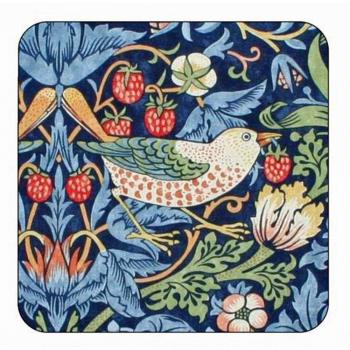 Lot 6 Sous-Verres Pimpernel Fraise Bleue
