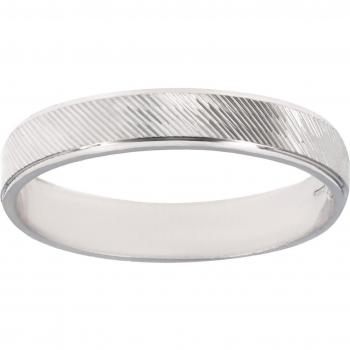 Rhodium Ehering 'Lien d'Amour'