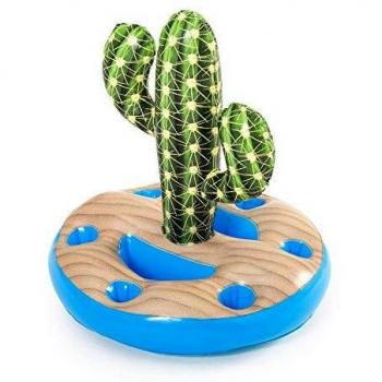 Bar flottant gonflable Cactus Spiky Saguaro 94 x 70 cm 6 gobelets
