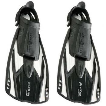 Flexar Snorkel con Aletas de Agua Blanca para Todos los Géneros