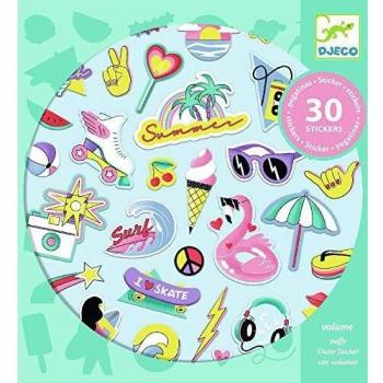 DJECO Golden State 30‑Pack Stickers