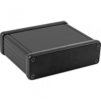 Hammond Electronics 1455L801BK Contenitore in alluminio nero anodizzato