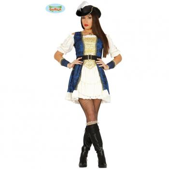 Fiestas Guirca: Premium Piratin Outfit für Frauen