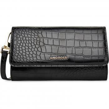 Handtasche TYLO‑183 in Schwarz von Gino Rossi