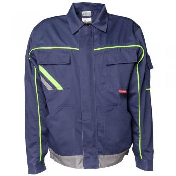 Planam Bundjacke Visline V2 114 marine/gelb/zink