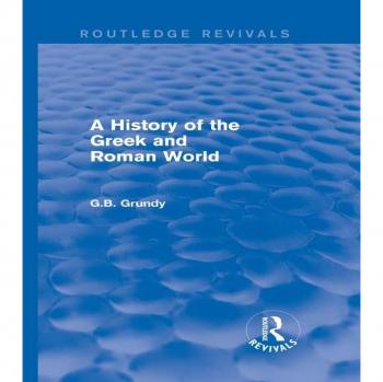 Vitalsource Technologies, Inc. A History Of The Greek And Roman World (routledge Revivals)