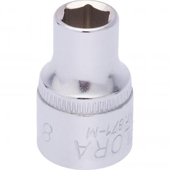 Clé Hexagonale 8 mm, 3/8 à Pignon Carré – Elora