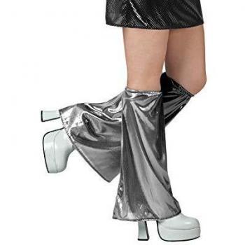 Gray ATOSA Disco Leggings (Silver Finish) Women’s Interior