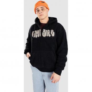 Empyre Sherpa Sweat Noir avec Capuche et Zip