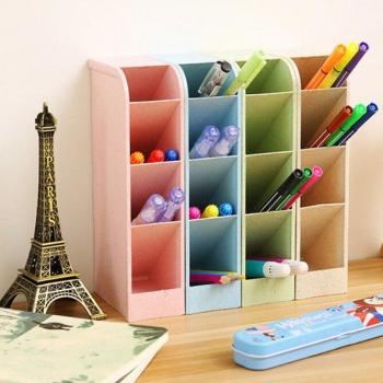 4-Grid Vertical Desktop Storage Box