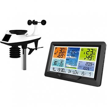 Station météo connectée INFACTORY FWS‑300.XL – Écran couleur + station extérieure