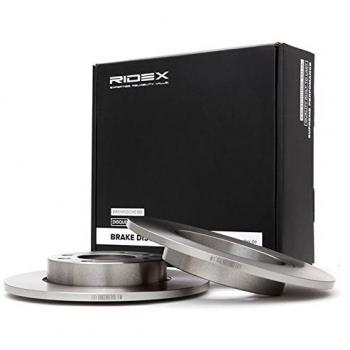 Disque de frein RIDEX PEUGEOT/CITROëN 82B0653 pour 307 (3A/C), 307 CC (3B), Partner Kasten (5) et 307 SW (3H)