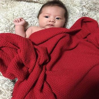 Solid Baby Blanket 80x135cm