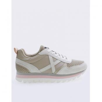 Munich RIPPLE Deportivas Plataforma mujer Beige