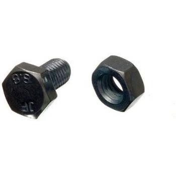 M10 Hex Bolt Set Screw 8.8 Grade Steel with Nuts BZP