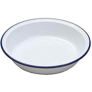 ENAMEL ROUND PIE DISH
