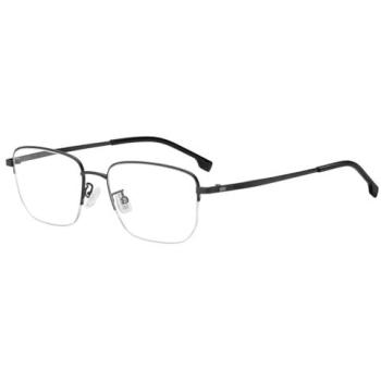 Boss 1675/F Asian Fit Men’s Glasses (Frame Only) – Black, Size 54 – Blue Light Block Feature