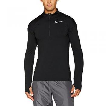 Nike Dry Element Men’s Half‑Zip Long Sleeve Top – Black, Extra Large