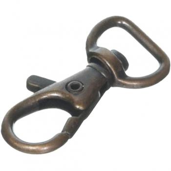 Mini Copper D‑Ring Hook Pair
