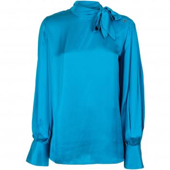 Blusa Clássica Regular em Satín