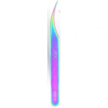 Gold Decorative Eyelash Tweezers for Makeup