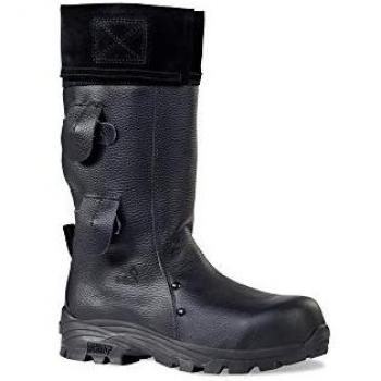 RockFall Vulcan High Leg Workboot – Black, 12